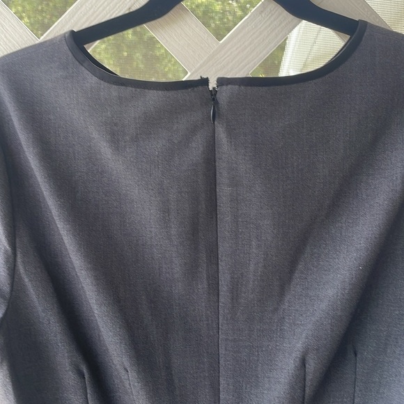 Tahari Keyhole Neck Fitted Sheath Dress - Picture 7 of 14